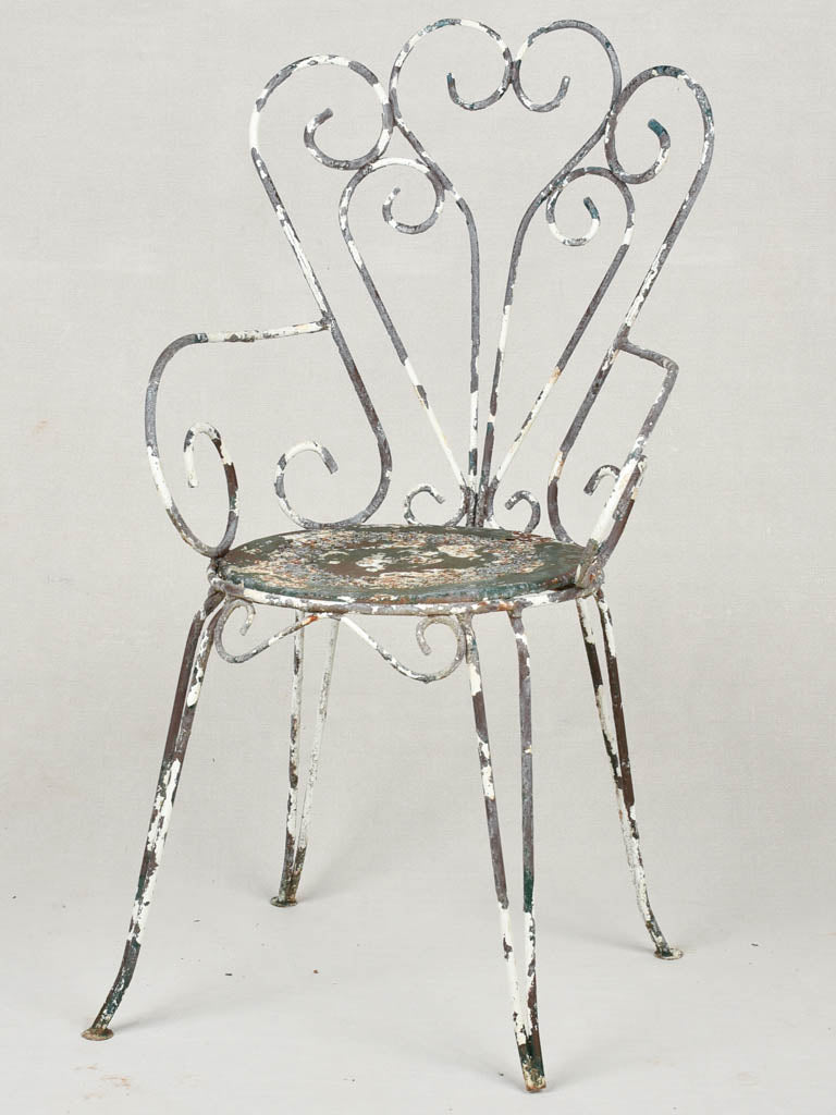 Rustic vintage outdoor dining set