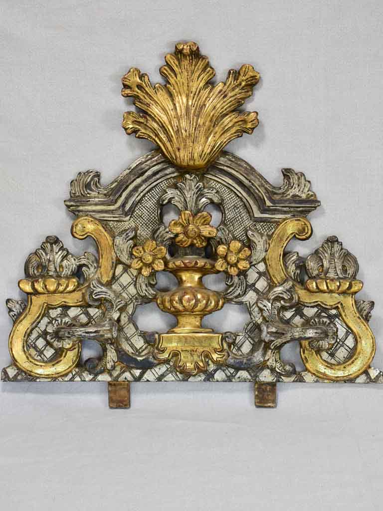 Louis XIV gilt salvaged boiserie element