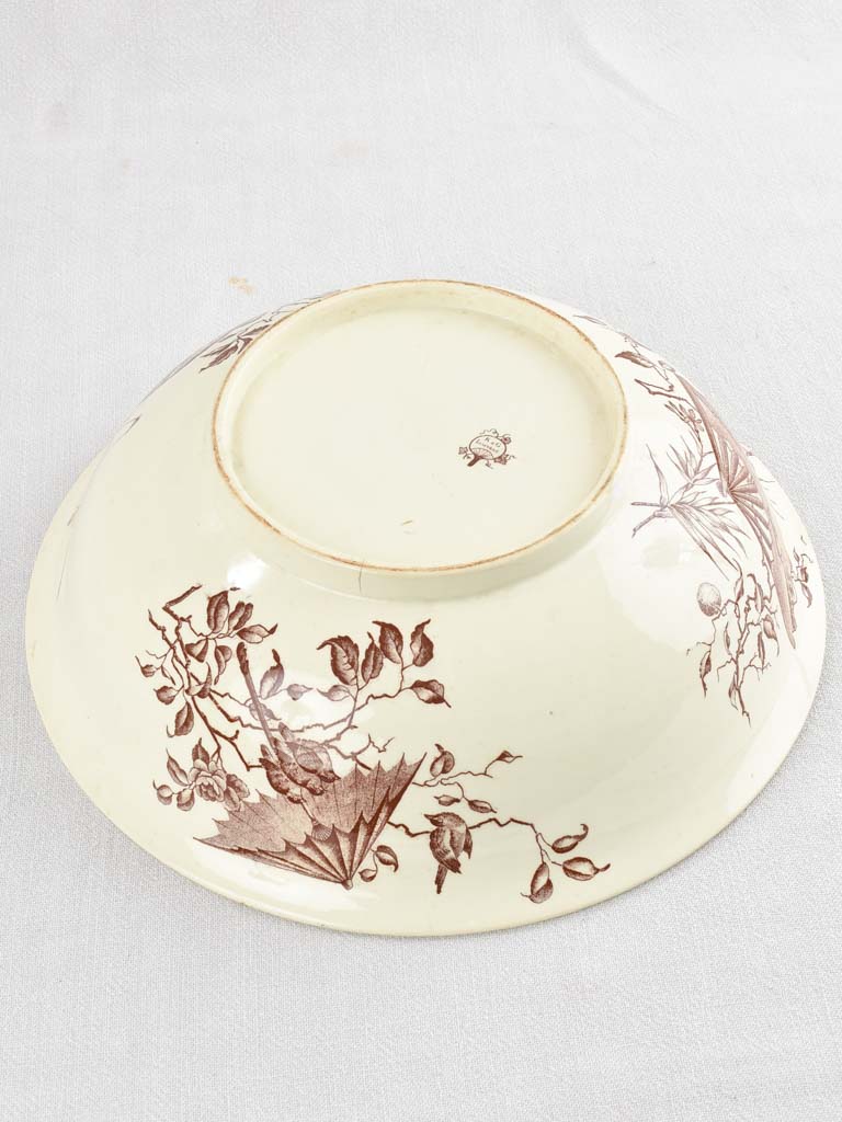 French Luneville Faience Earthenware Artifact