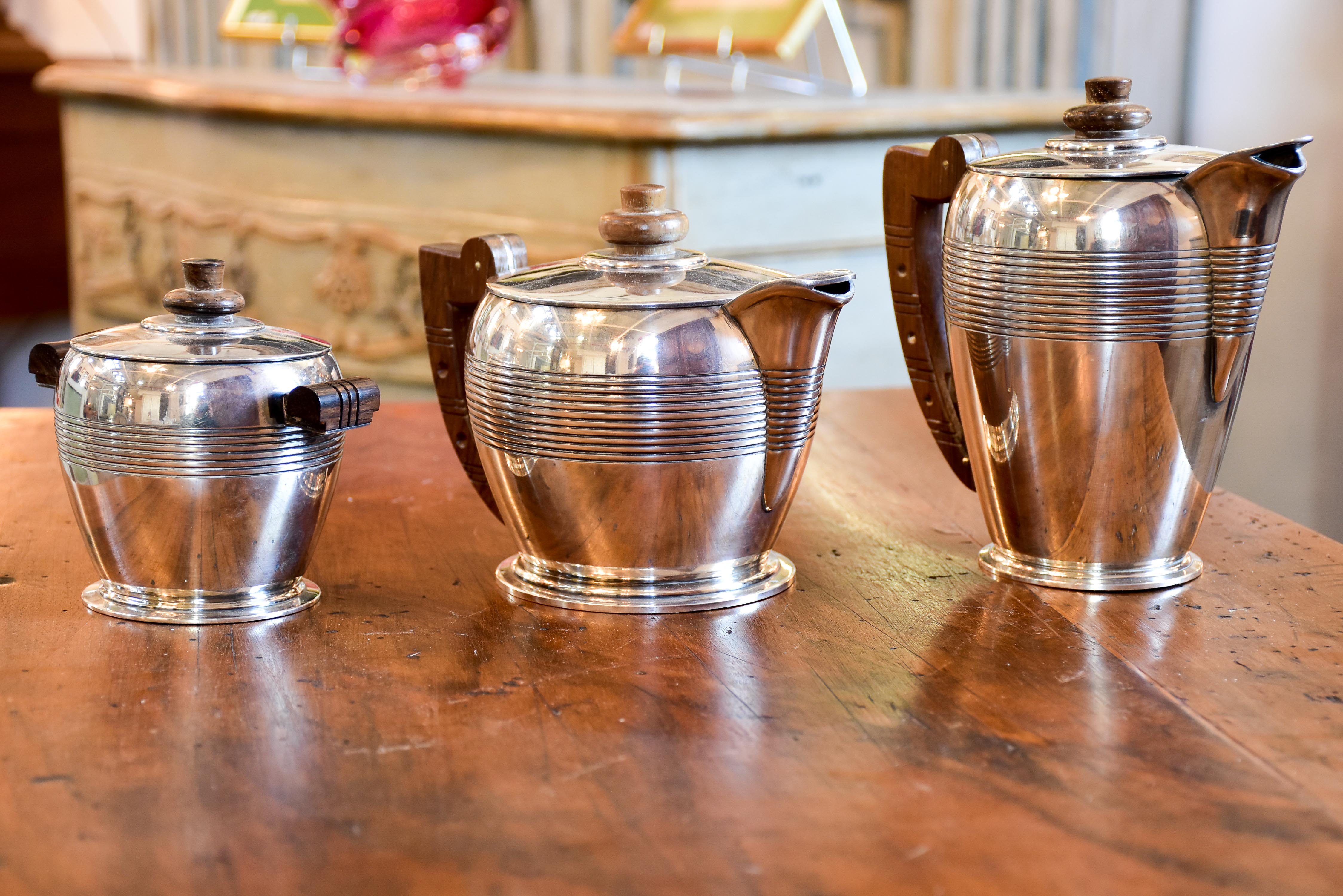 Art Deco Ercuis coffee service
