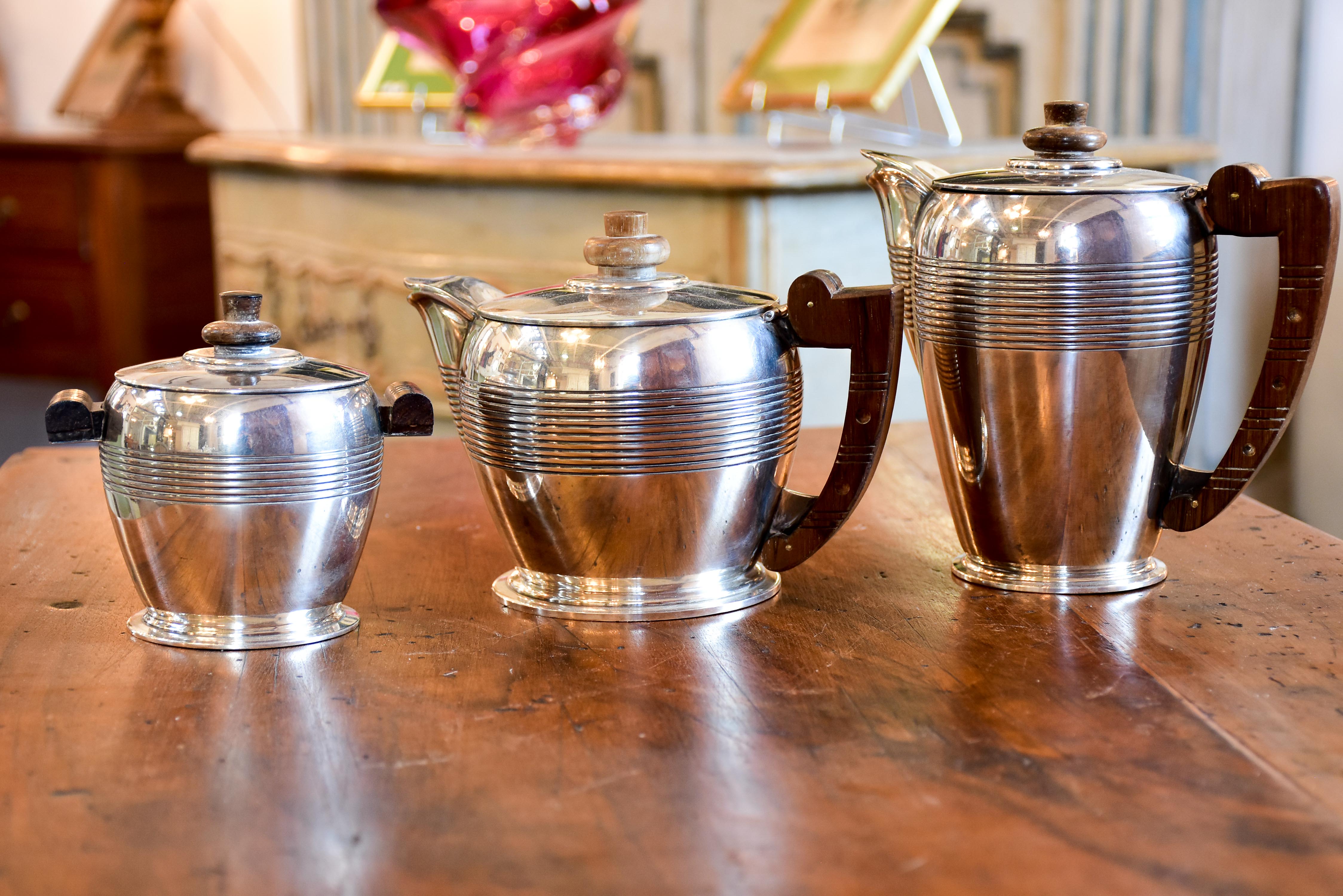 Art Deco Ercuis coffee service