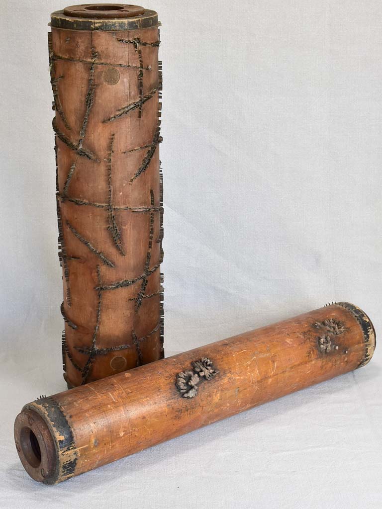 Antique French fabric printing presses 23¼"