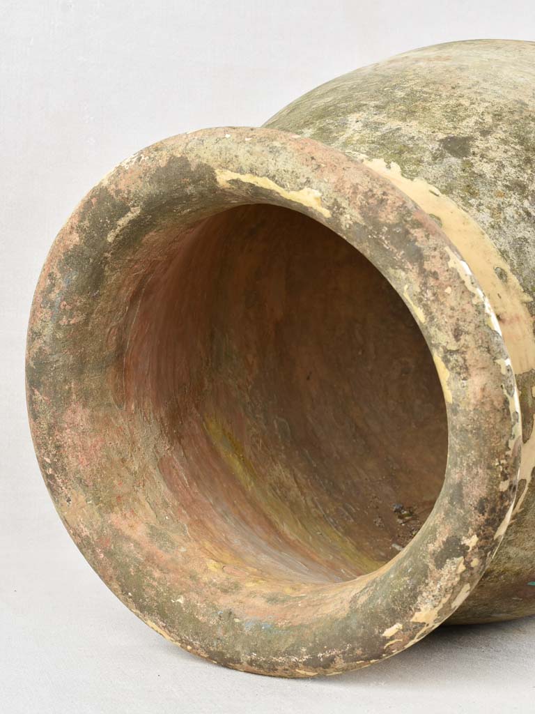 Antique French Biot jar 27¼"