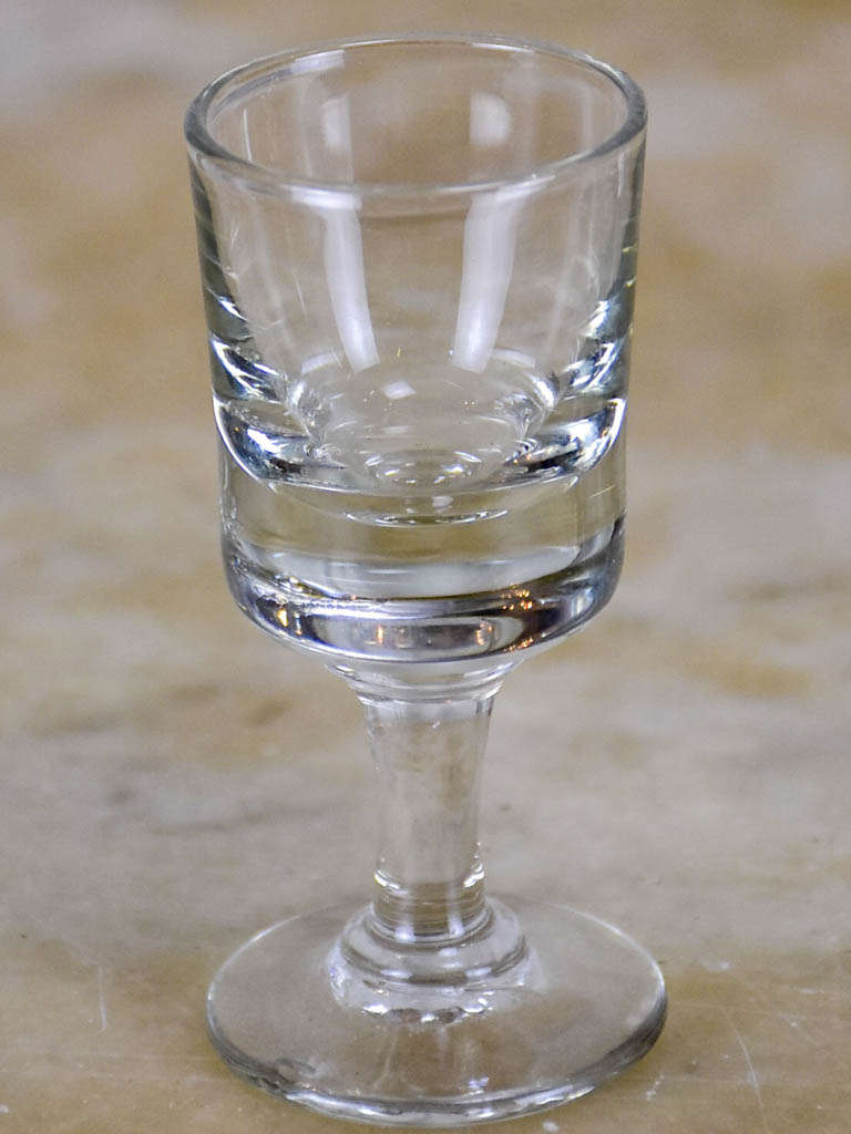 Set of 12 French bistro liqueur glasses