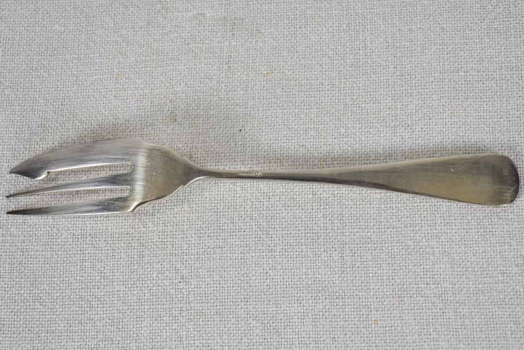 Set of 12 silverplate fish forks - WMFN hallmark