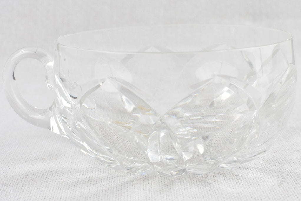 Saint Louis Crystal dessert service w/ original box