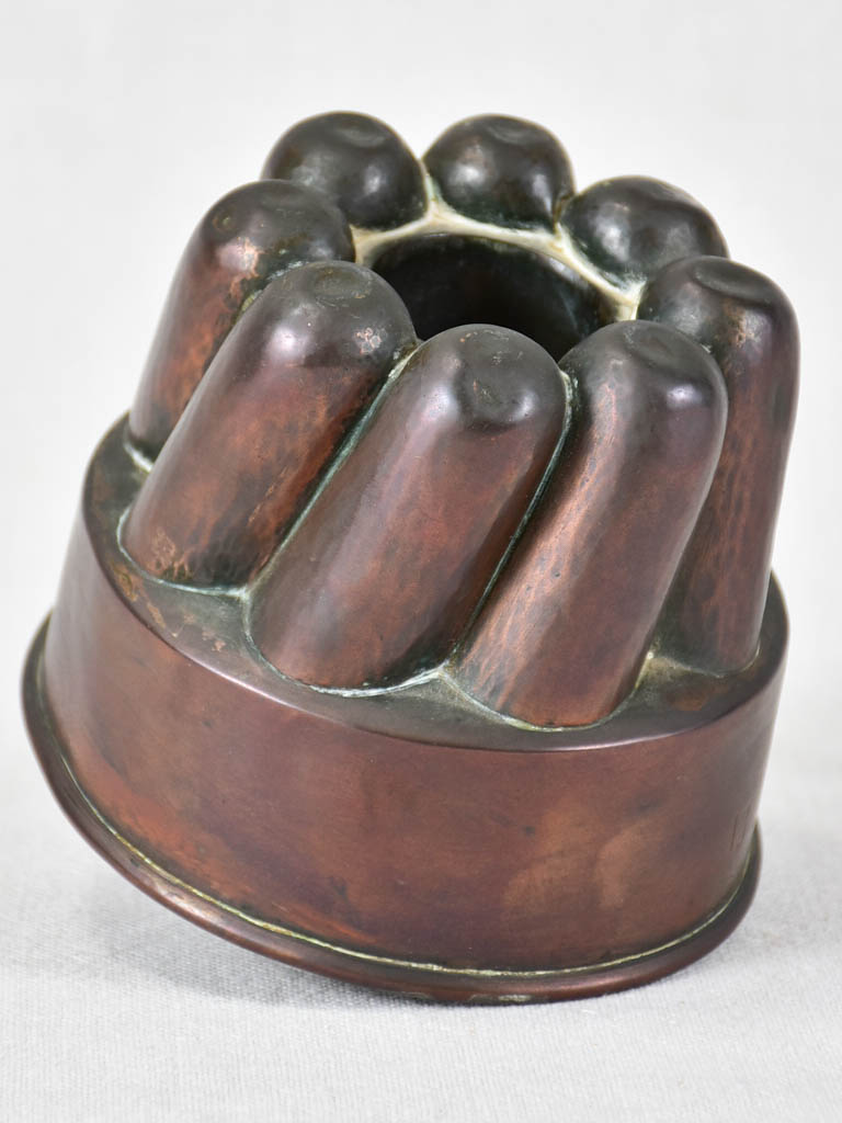 Napoleon III copper cake tin - Kugelhopf tin