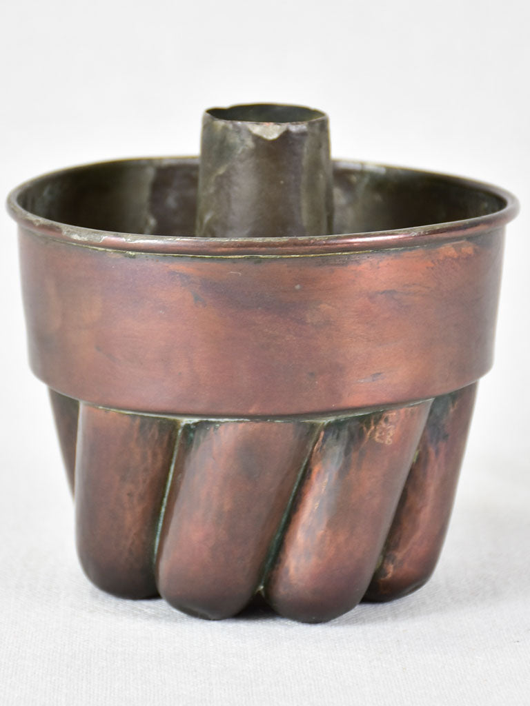 Napoleon III copper cake tin - Kugelhopf tin
