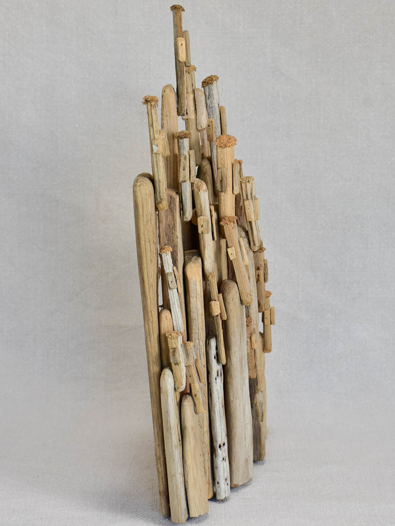 Artisan made totem sculpture 16¼"
