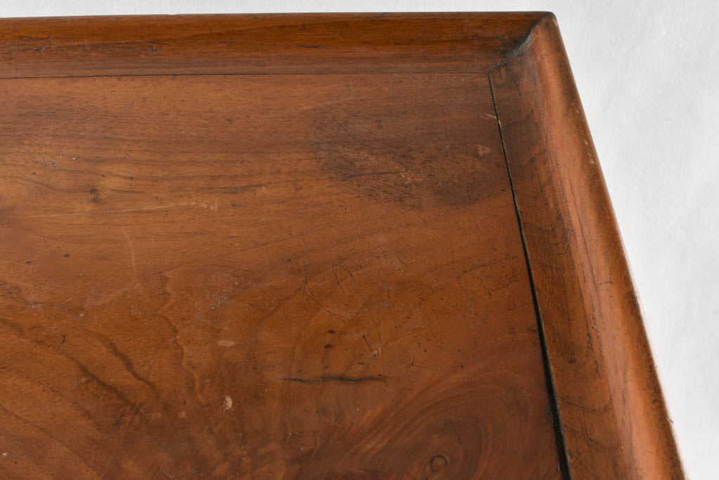 19th century beechwood side table / nightstand