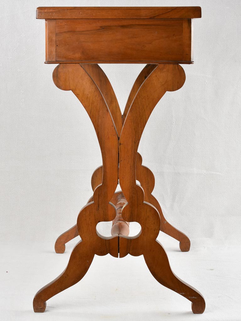 19th century beechwood side table / nightstand