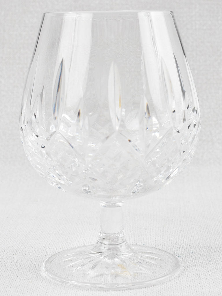 Pair of vintage cognac glasses