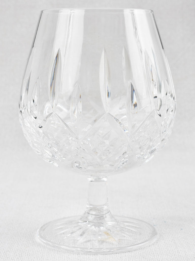 Pair of vintage cognac glasses