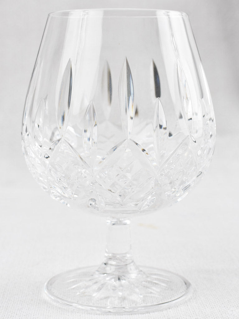 Pair of vintage cognac glasses