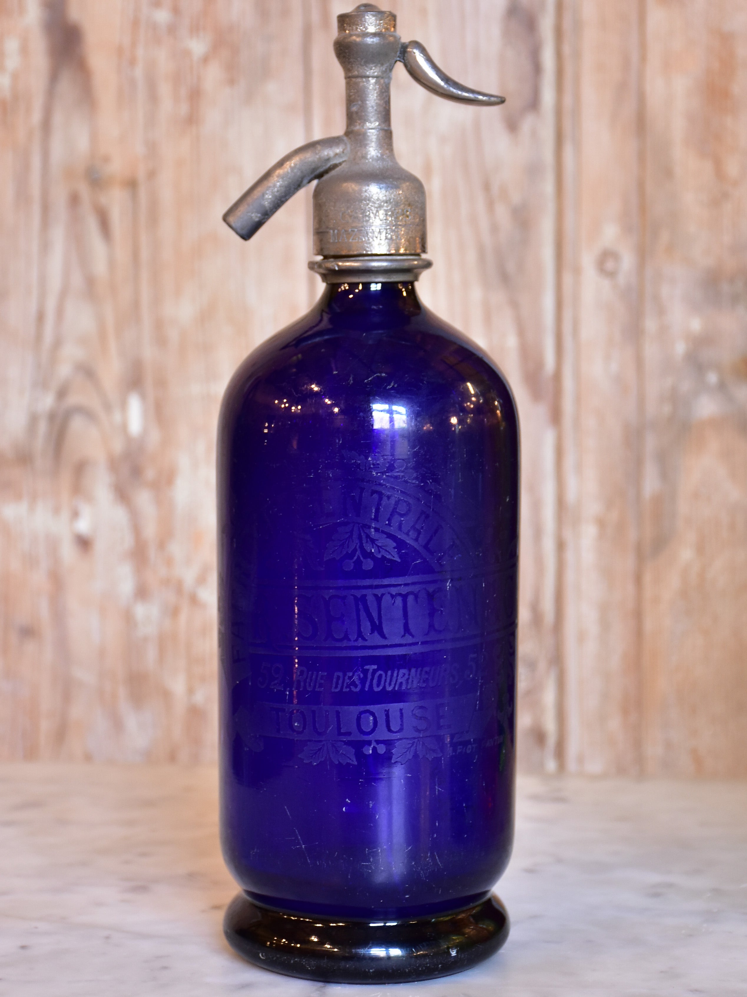 Antique French Seltzer bottle