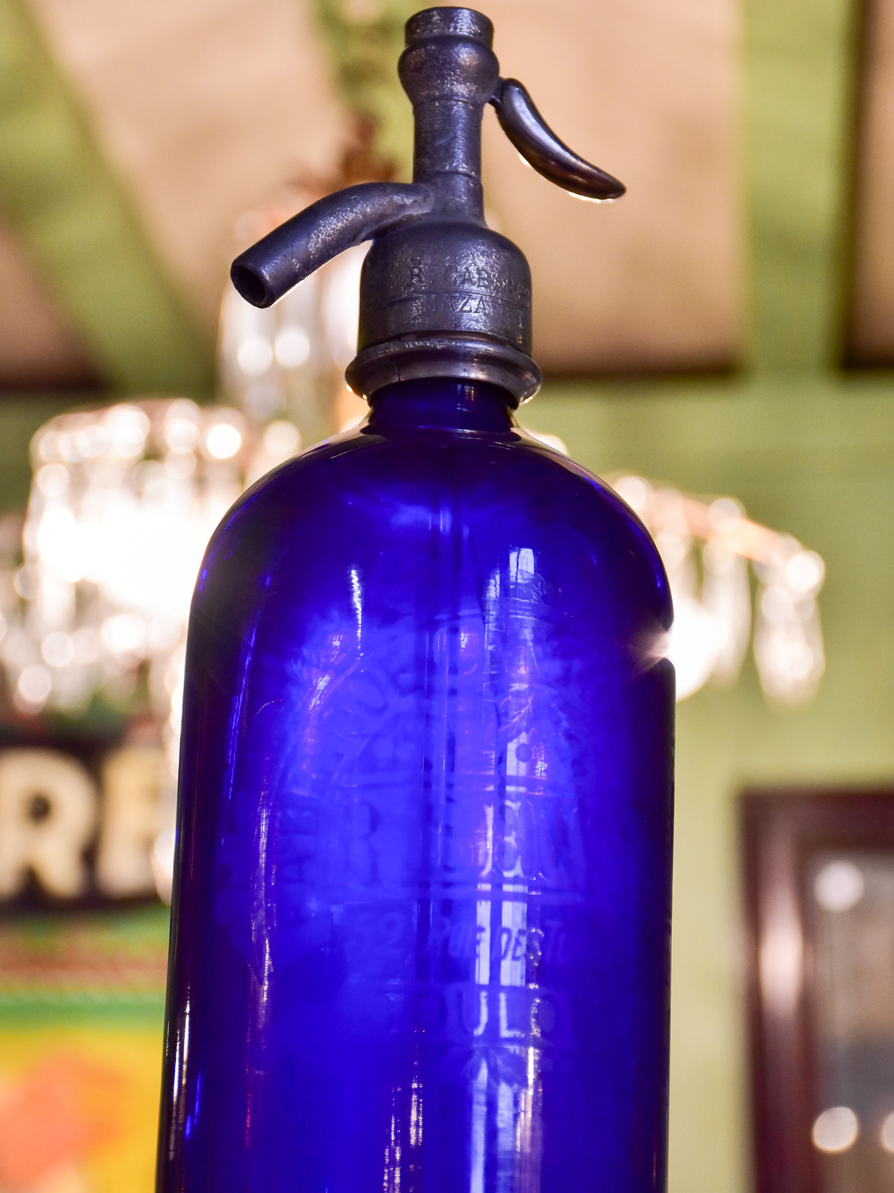 Antique French Seltzer bottle