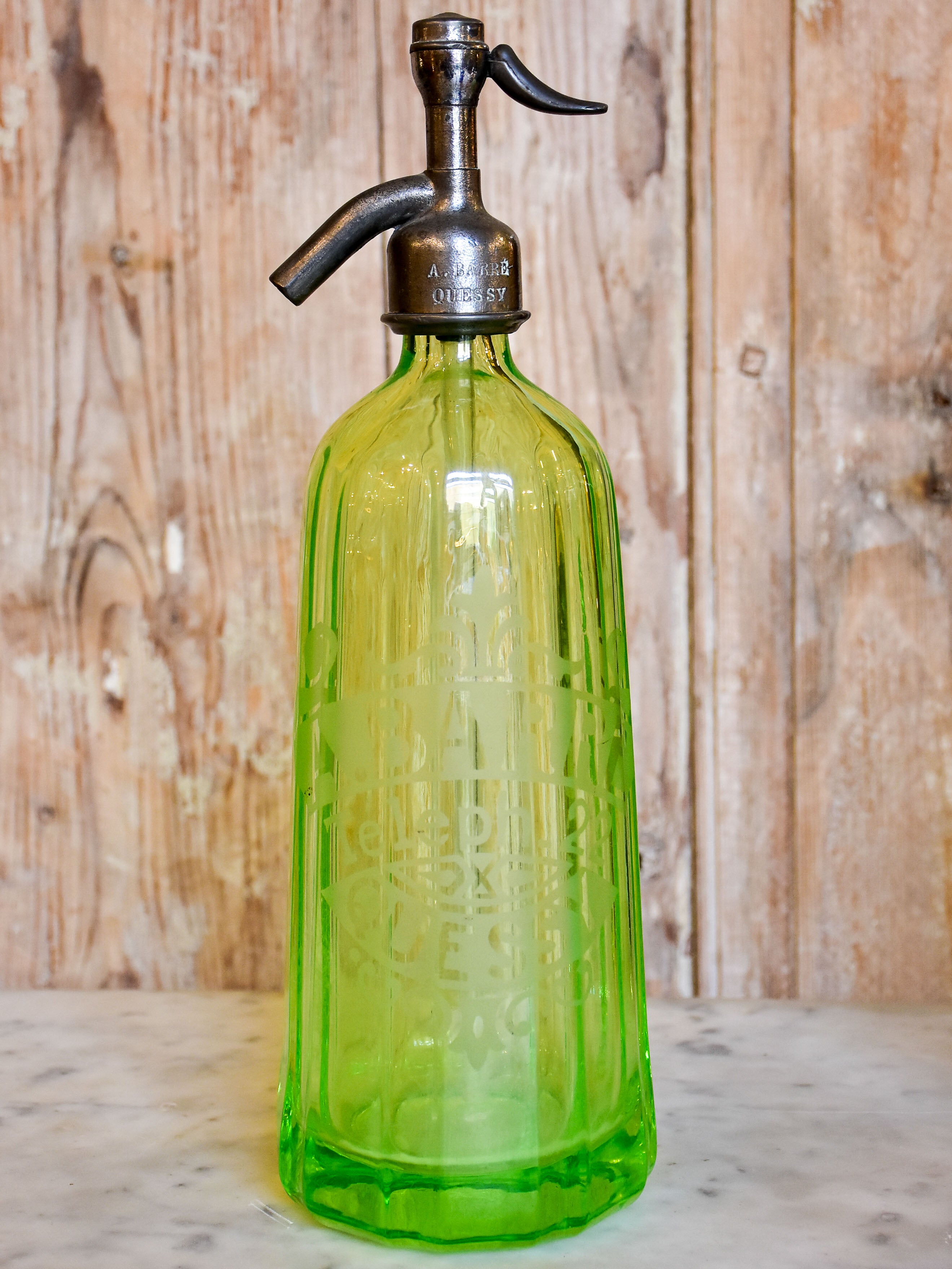 Antique French Seltzer bottle