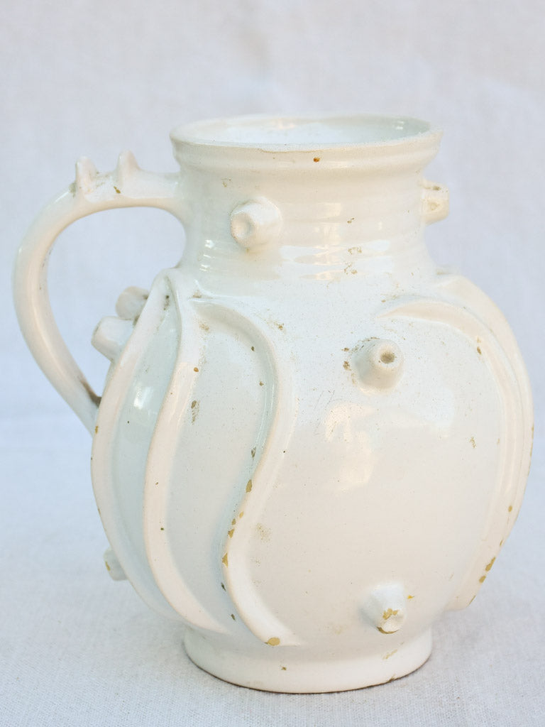 Mid century Emile Tessier pitcher 8¼"