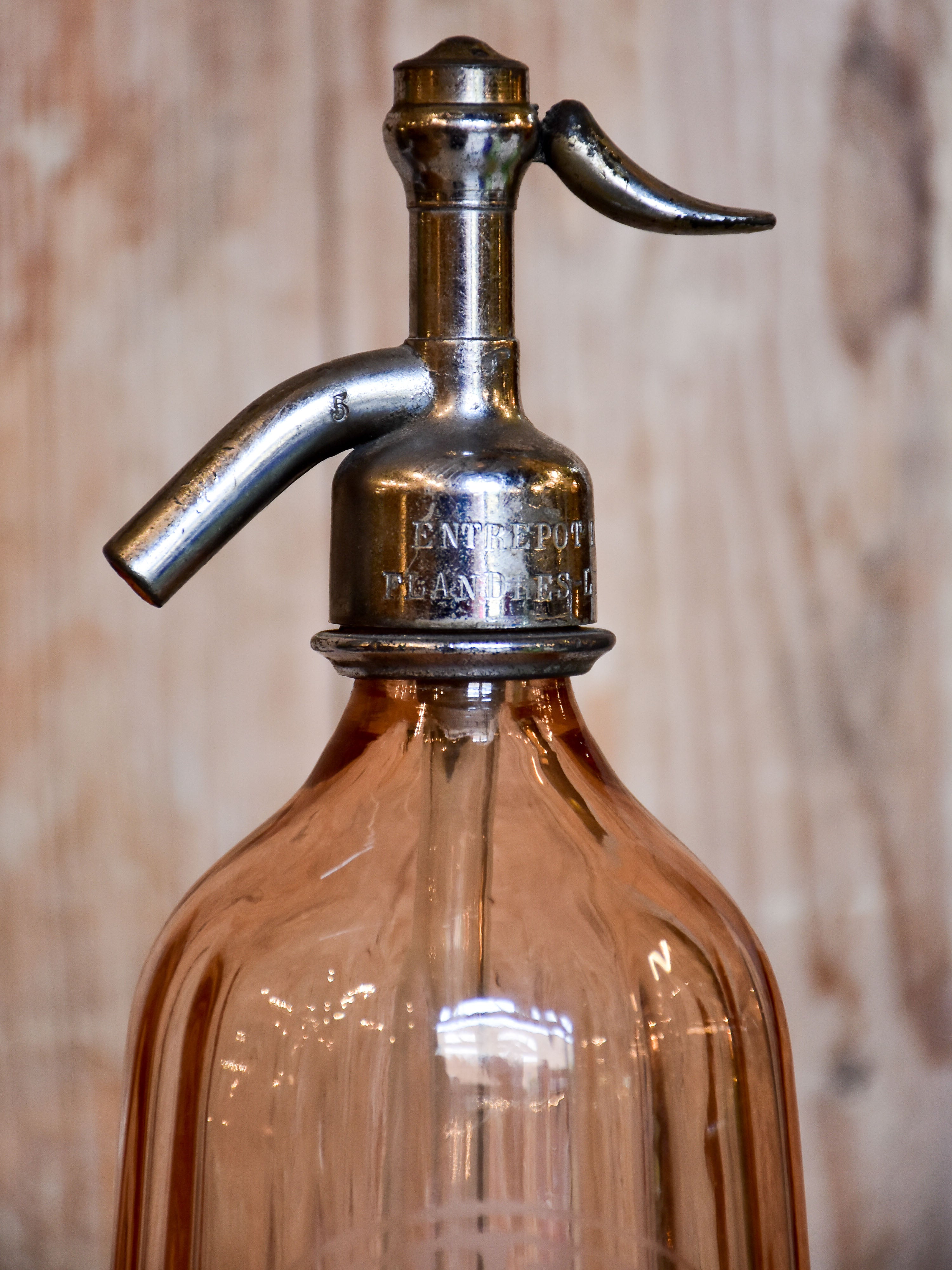 Antique French Seltzer bottle