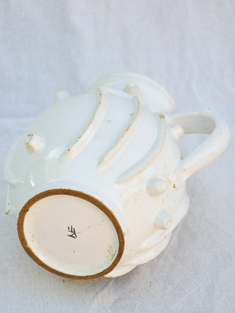 Mid century Emile Tessier pitcher 8¼"