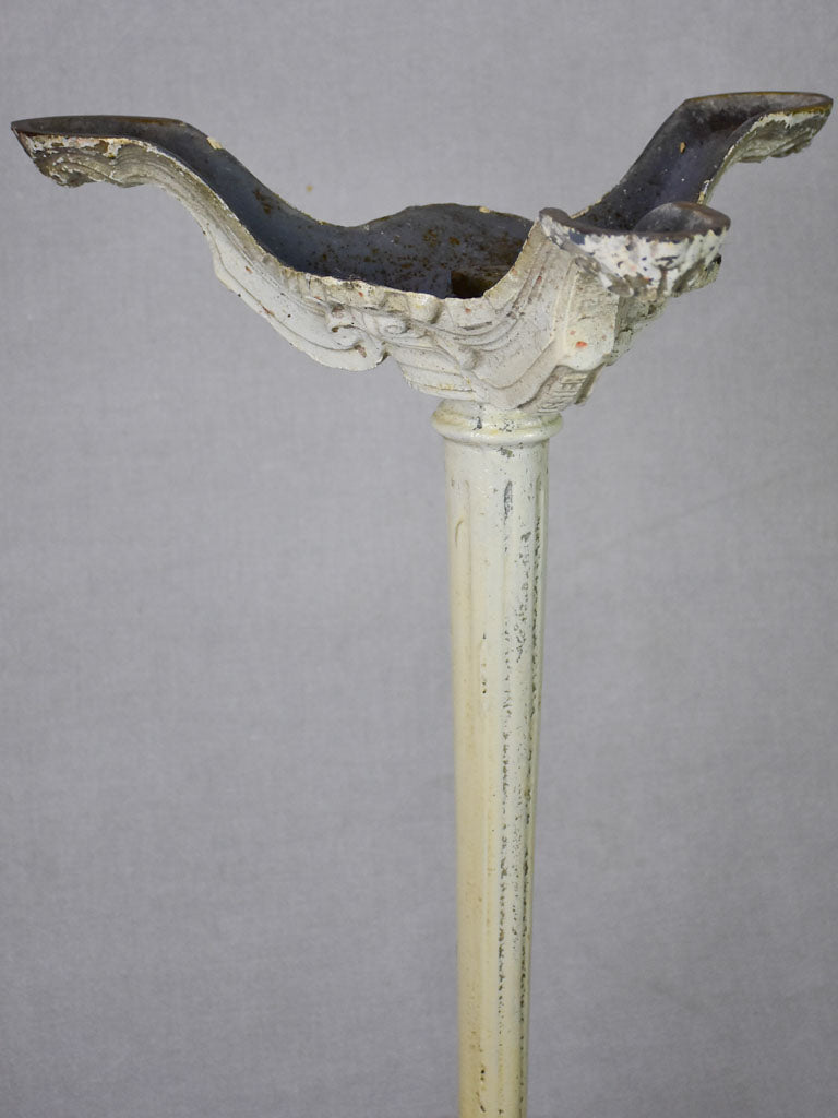 Early 20th Century French bistro table - marble and cast iron