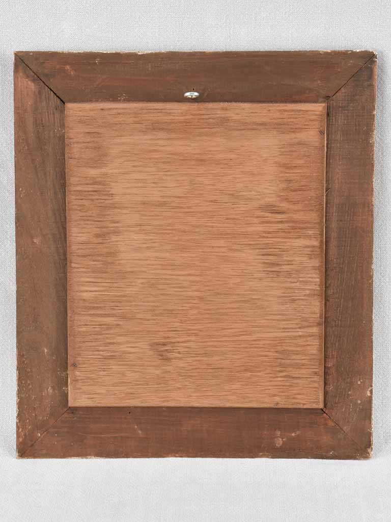 Rectangular mirror w/ broad frame 16¼" x 14¼"