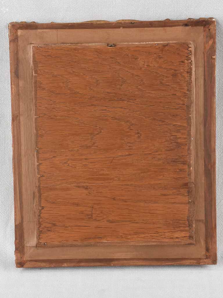 Pretty gilded mirror 18½" x 15¼"