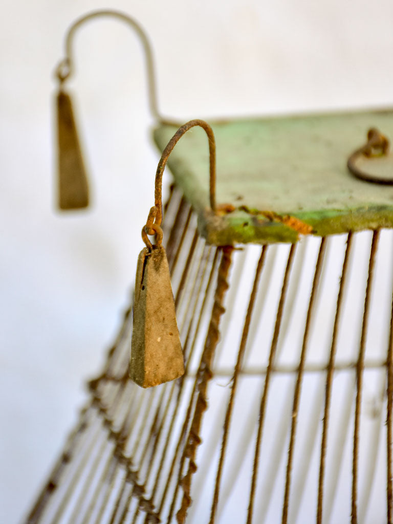 RESERVED MA Small antique French birdcage