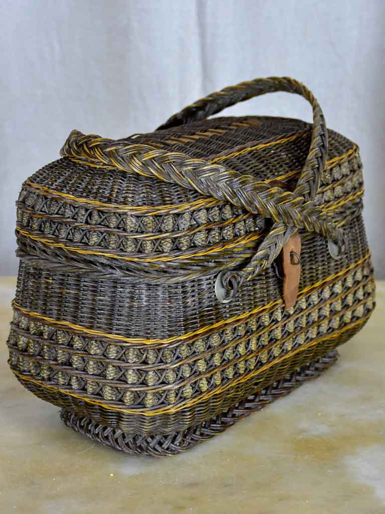 19th Century French market basket