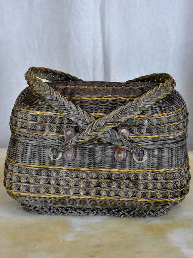 19th Century French market basket