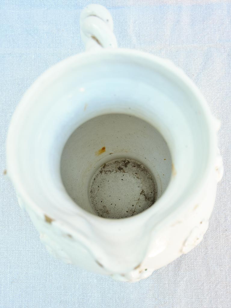 Large mid century Emile Tessier pitcher 10¾"