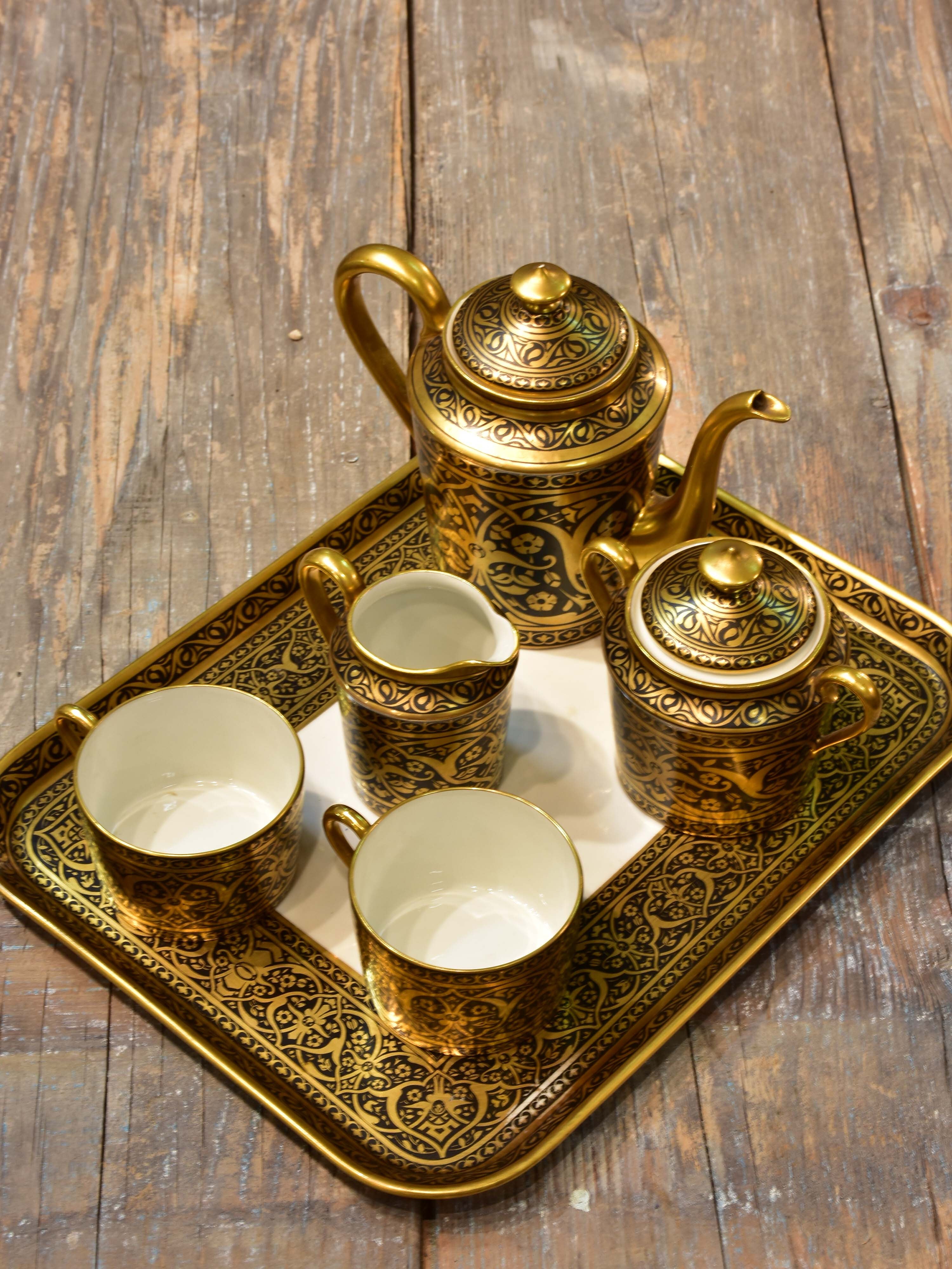 Limoges tête à tête tea service