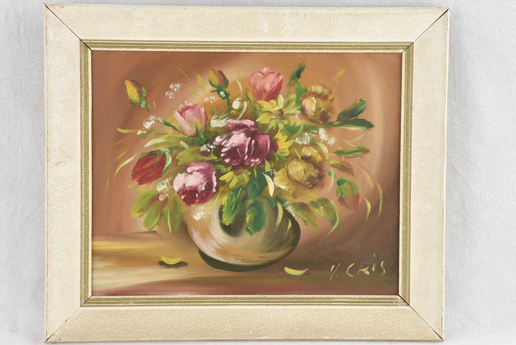 Floral still life - summer bouquet of roses 20½" x 24½"