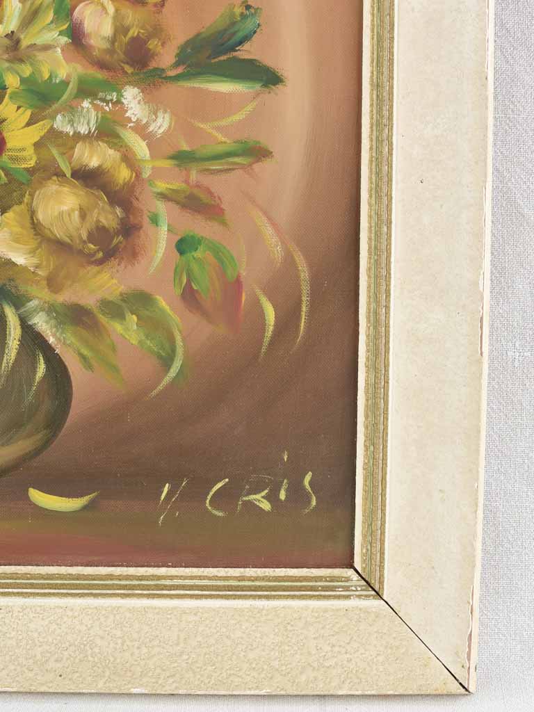 Floral still life - summer bouquet of roses 20½" x 24½"