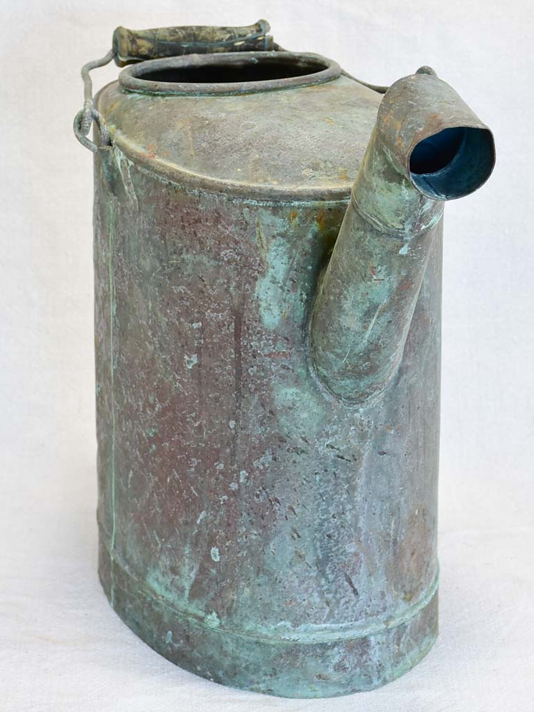 Antique French watering can