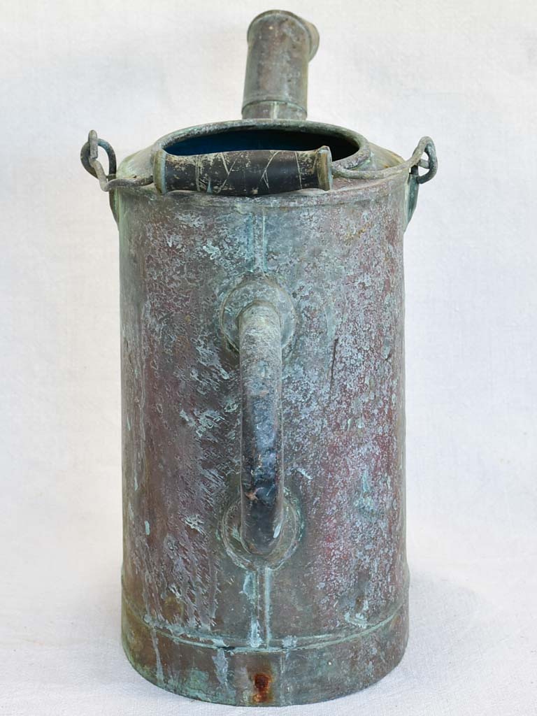 Antique French watering can