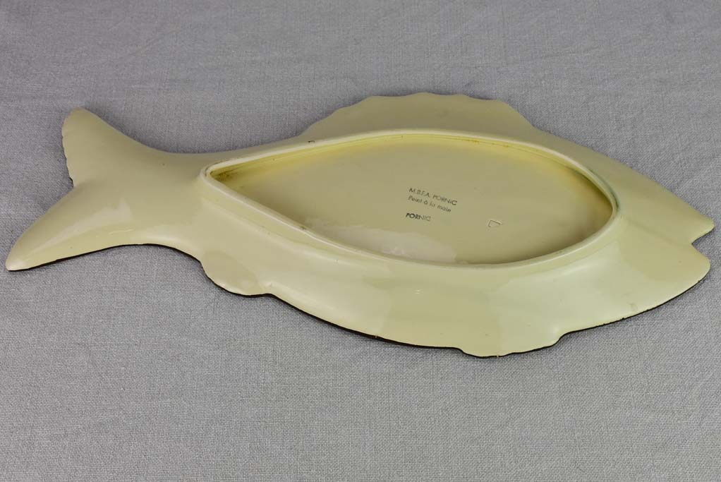 Charming Pastel-Colored Fish Platter Pornic