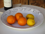 Custom Provençal Vine-Adorned Round Plate