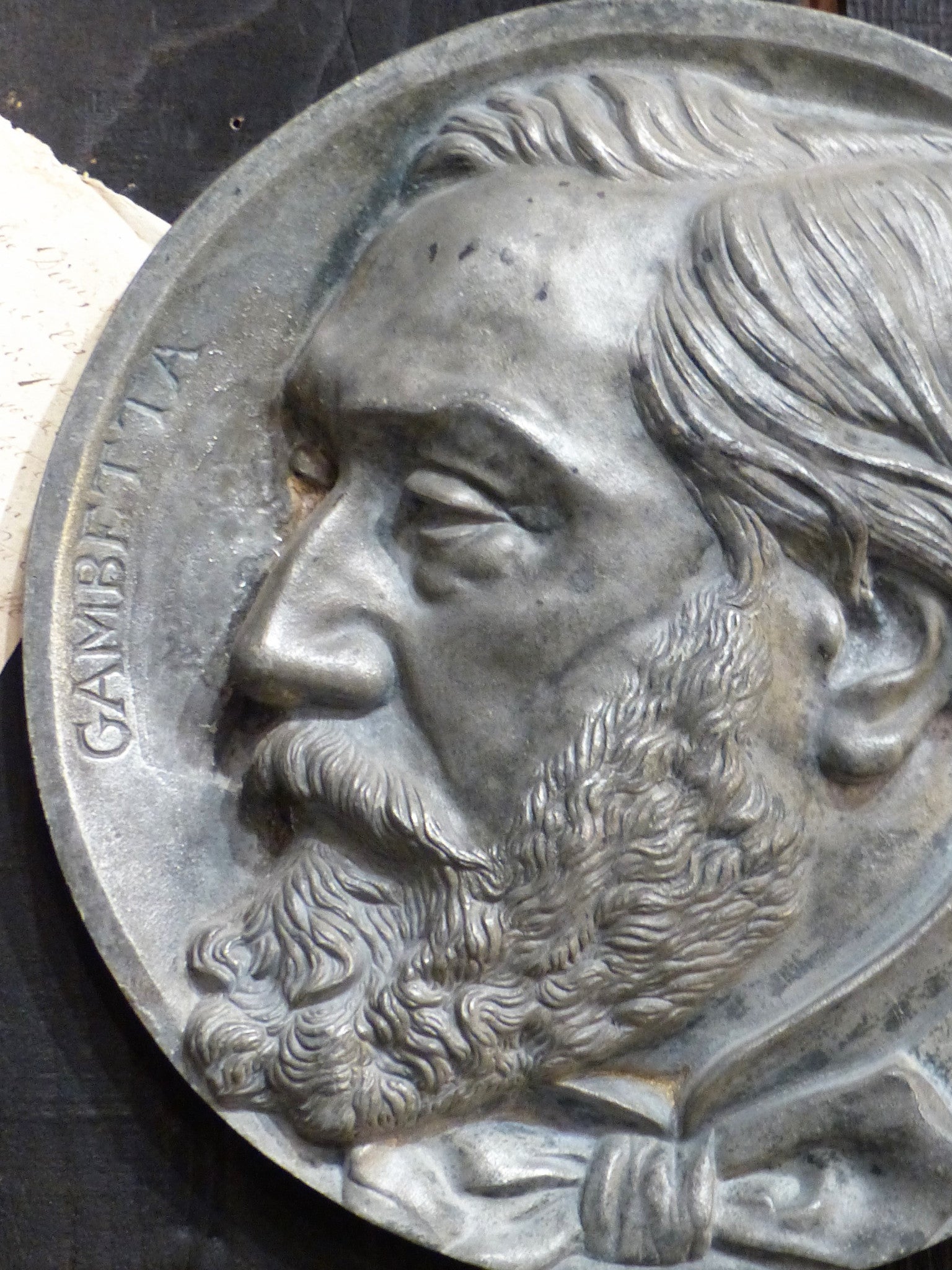 Late 19th century head of Gambetta