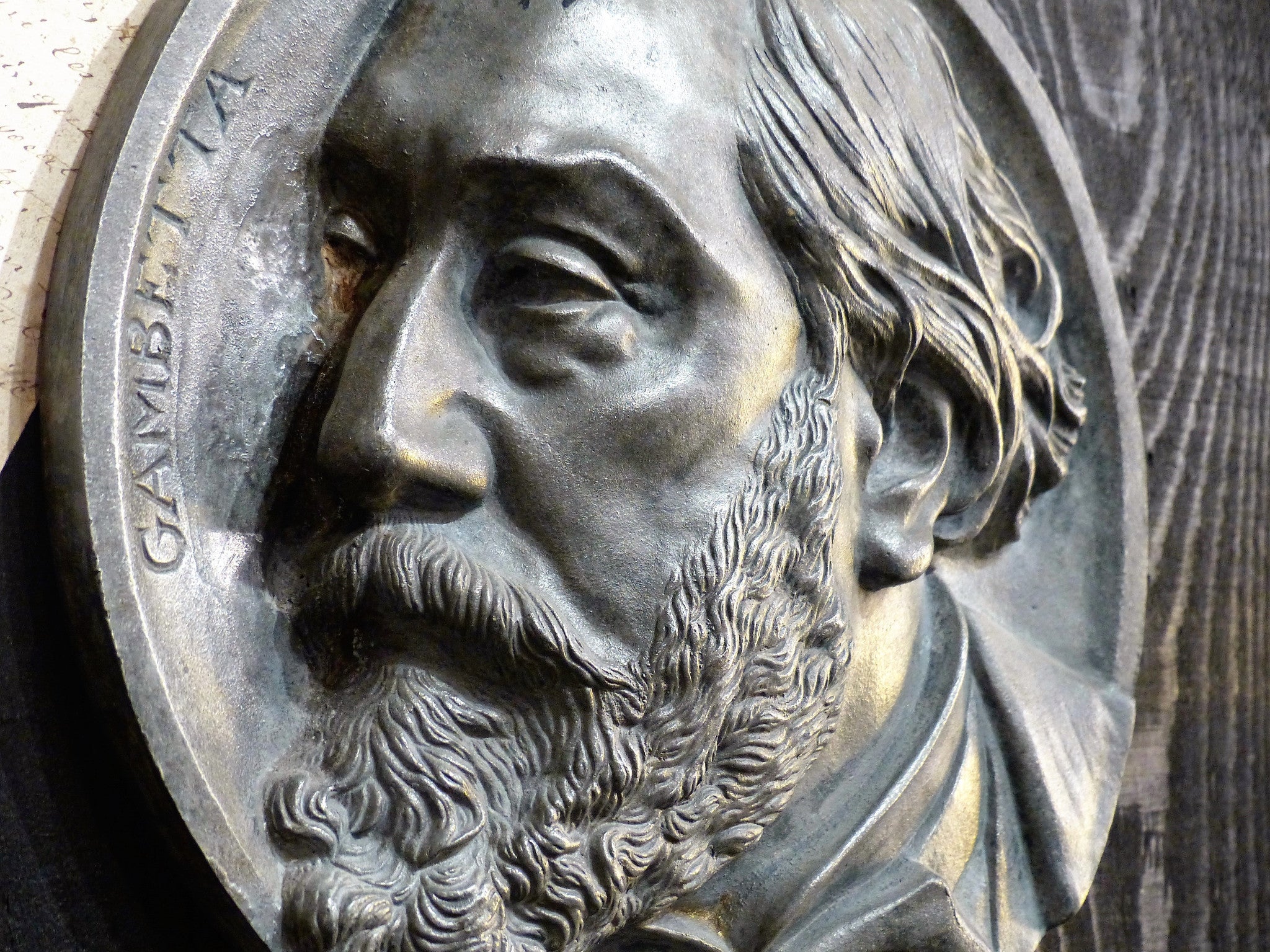 Late 19th century head of Gambetta