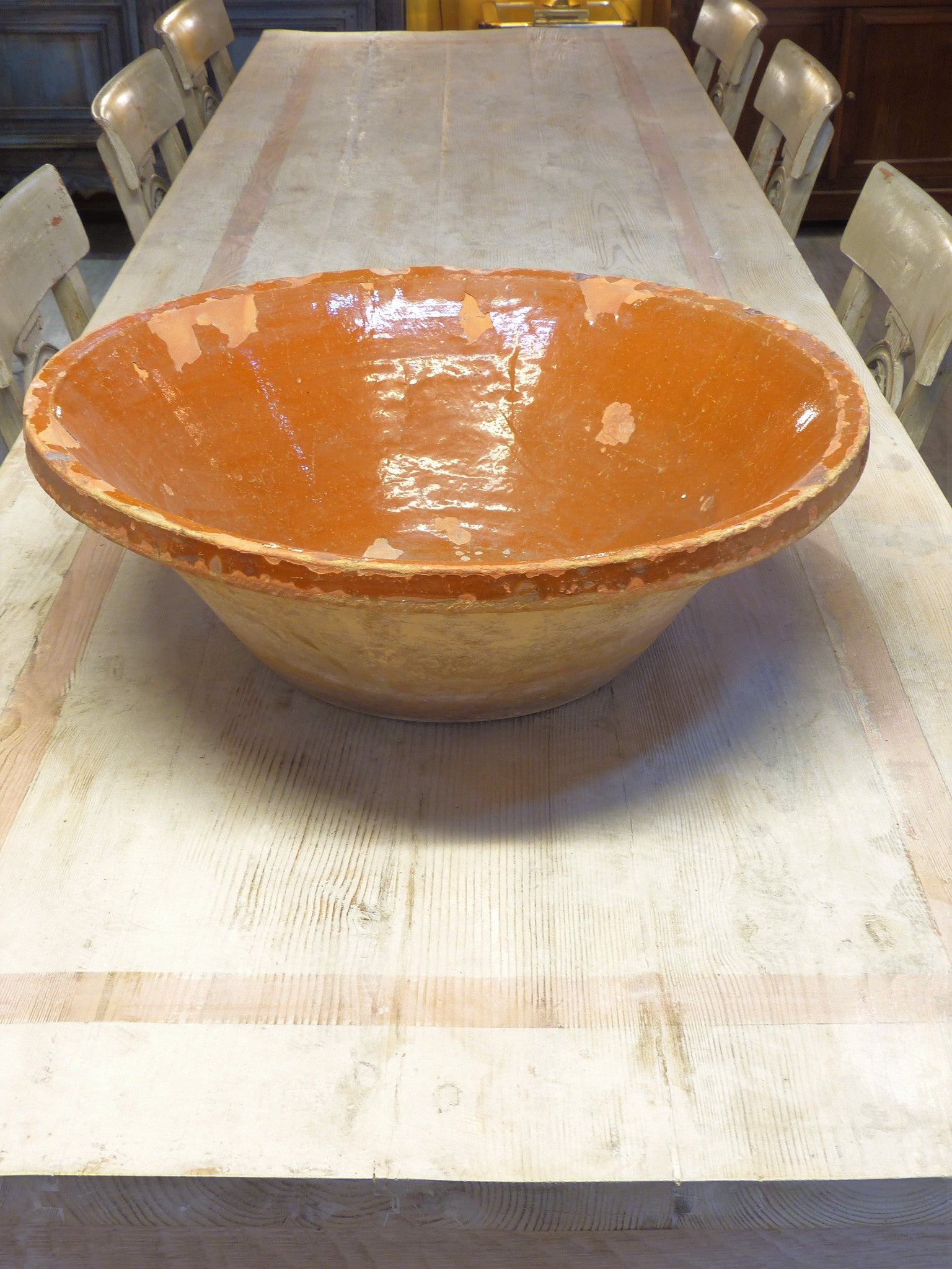 Extra large Provençal preserving bowl