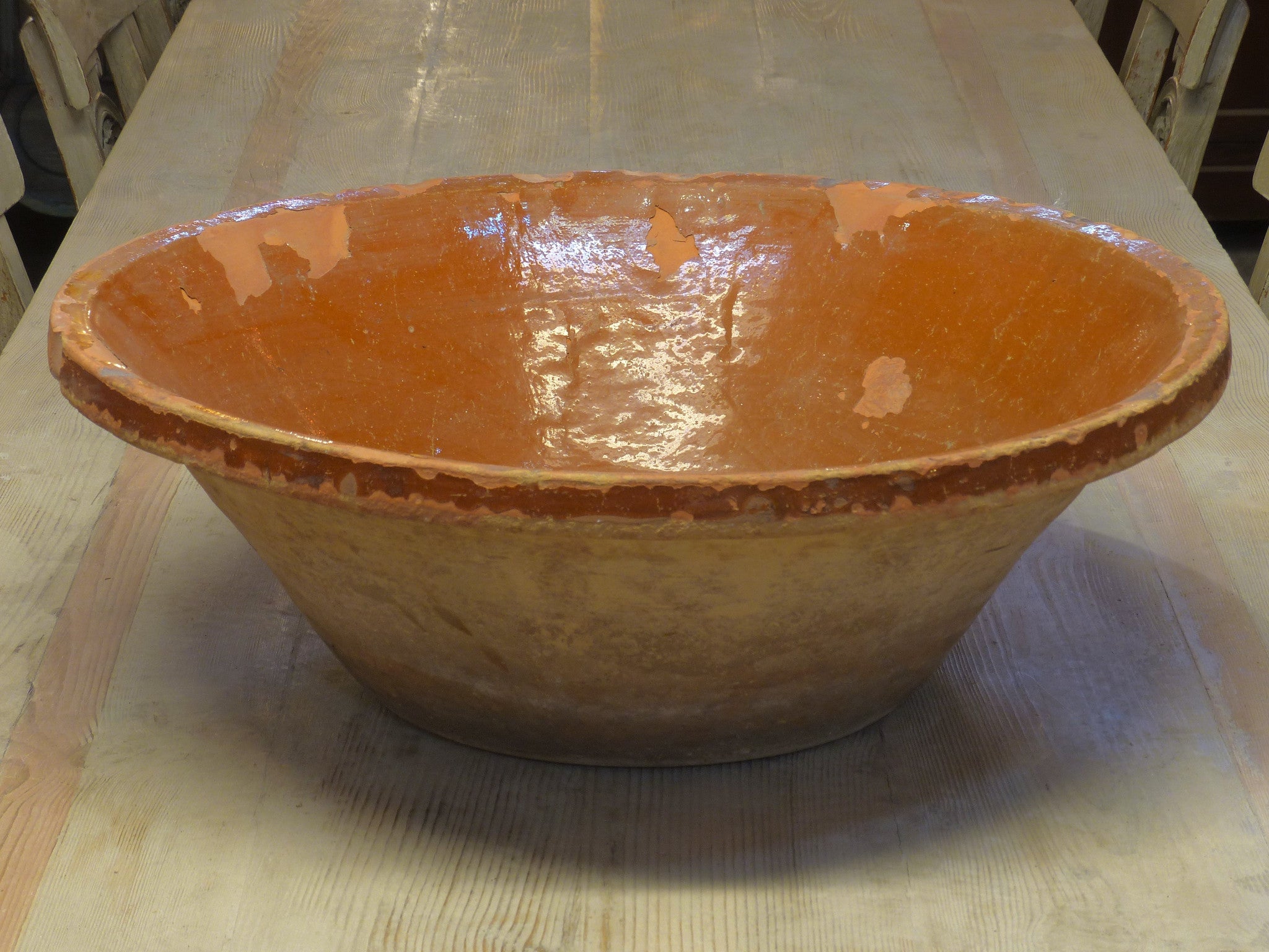 Extra large Provençal preserving bowl