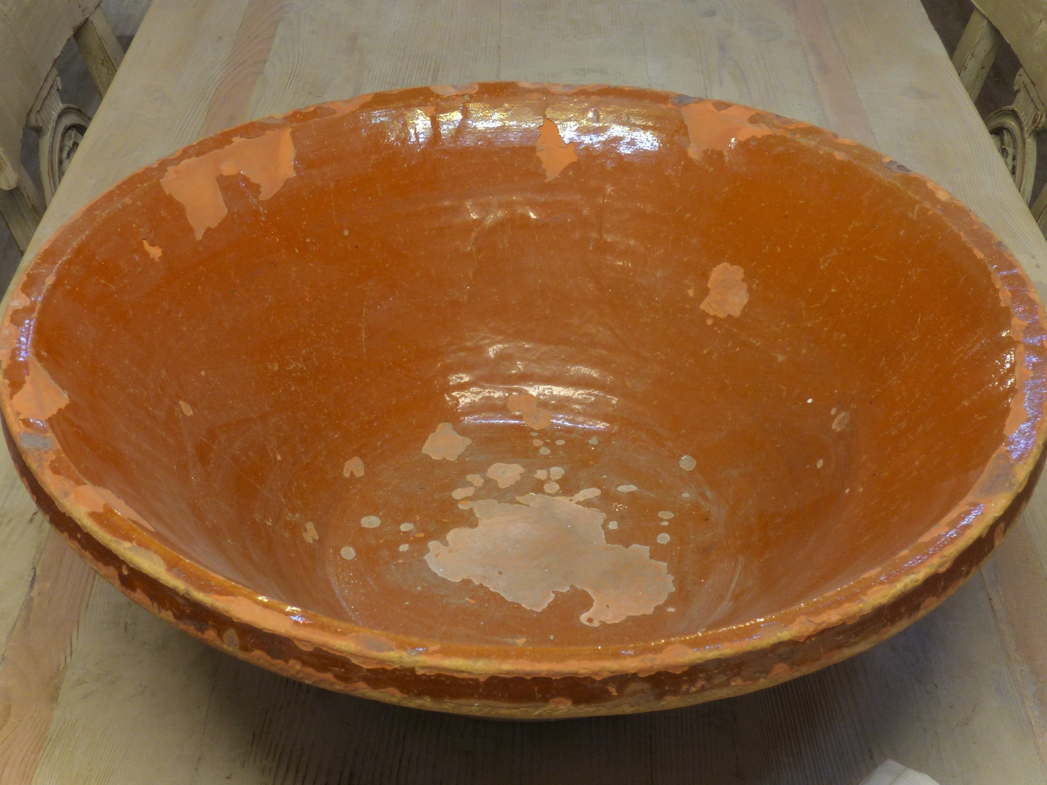 Extra large Provençal preserving bowl
