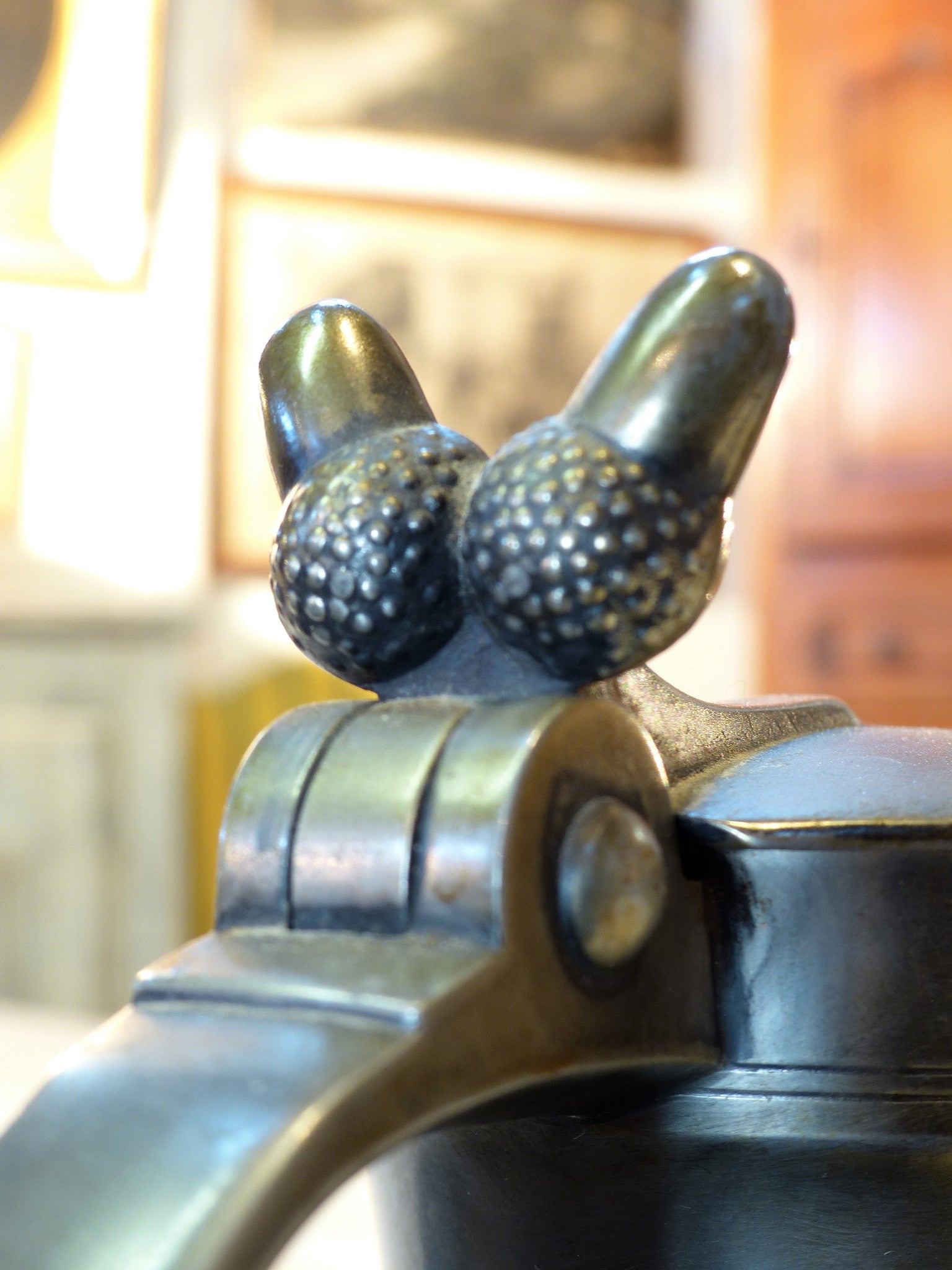 Three French pewter jugs – 1950’s