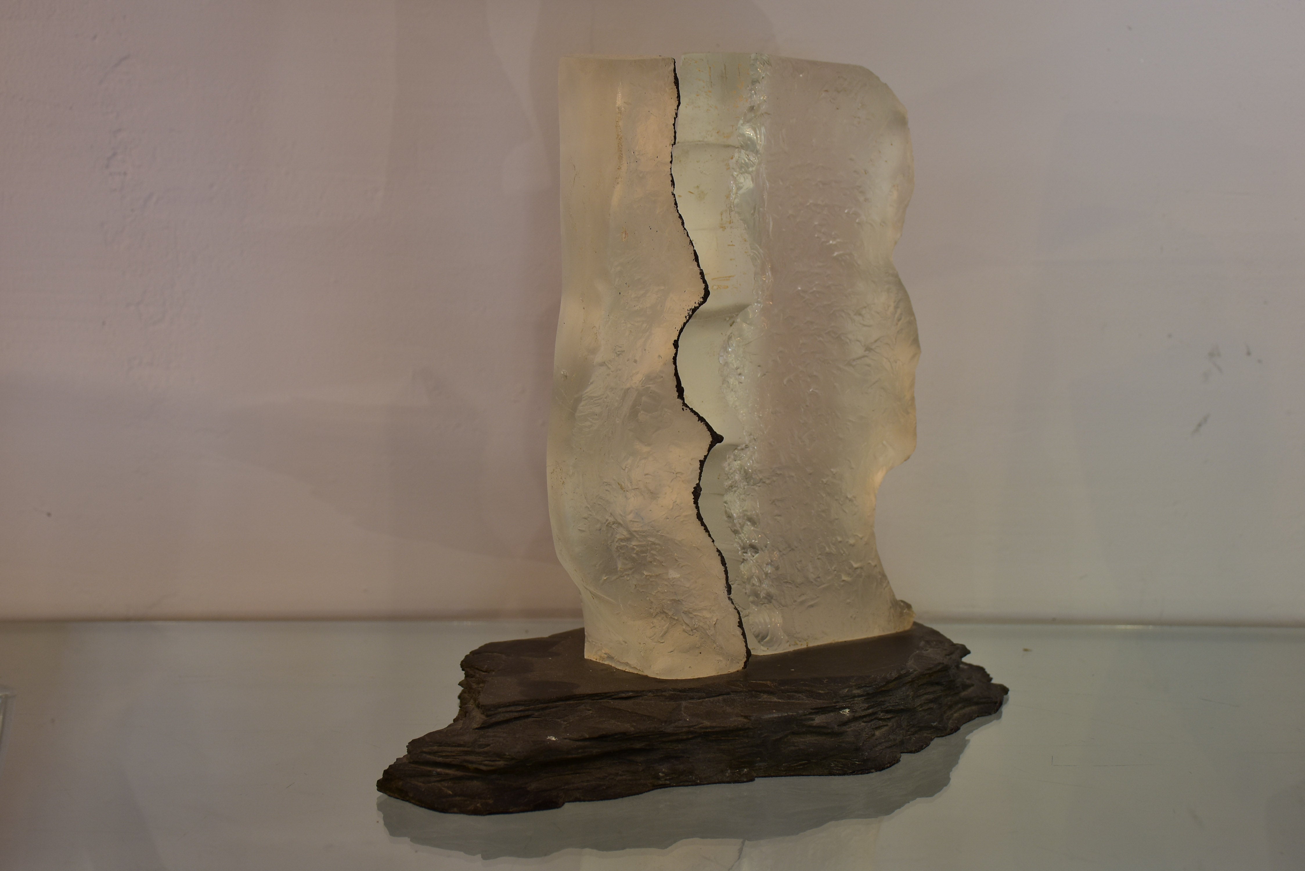 Breathtakingly Transparent Modern Art Sculpture