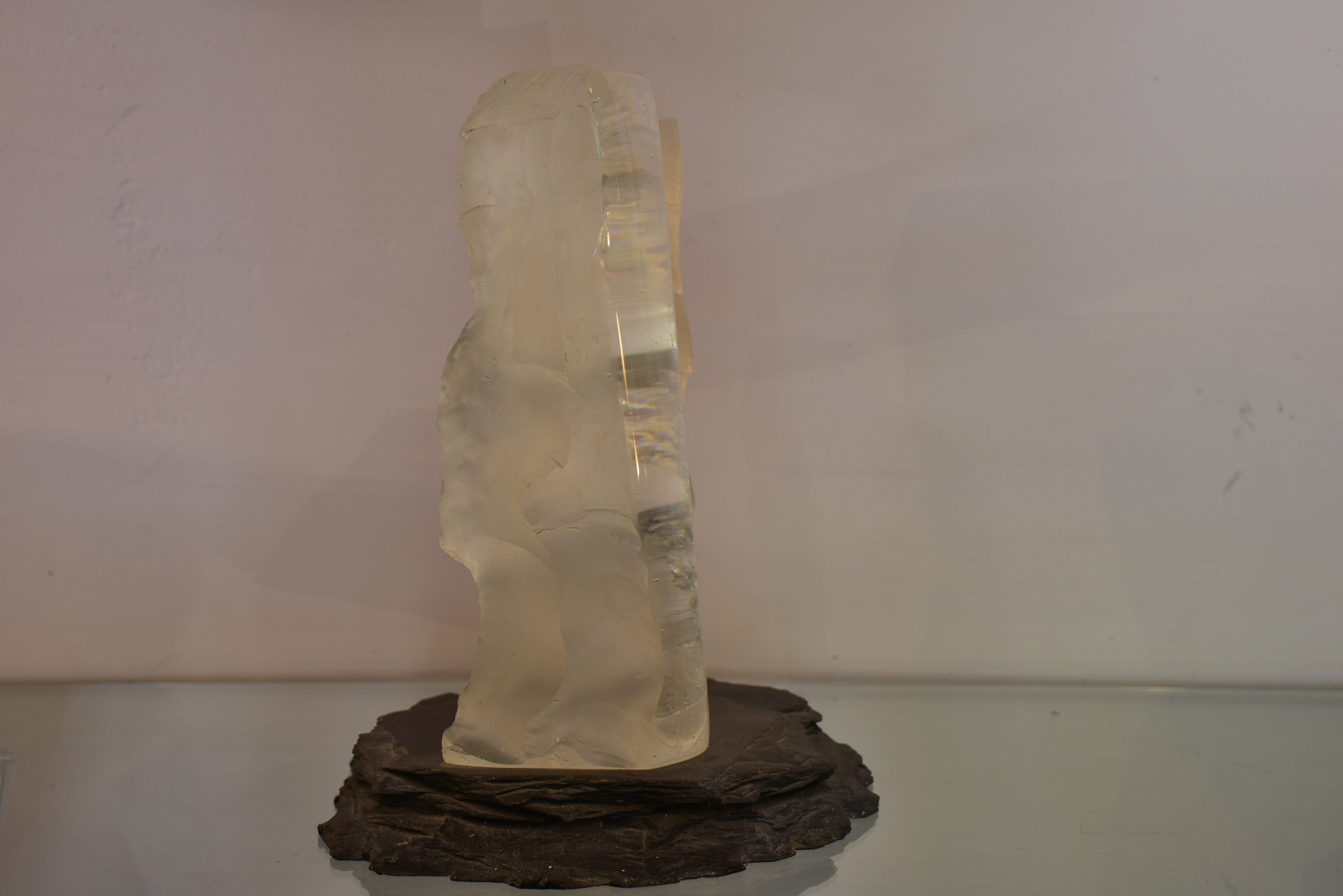Contemporary Jacques Lubtchansky Crystal Decor