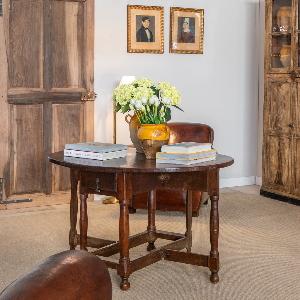 Antique Centre Entry Foyer Tables