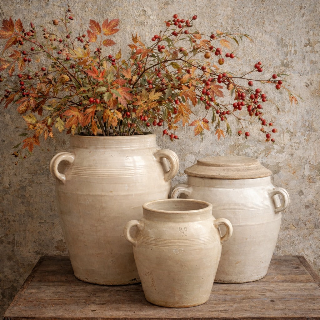 Antique French Stoneware, Ironstone, Earthenware