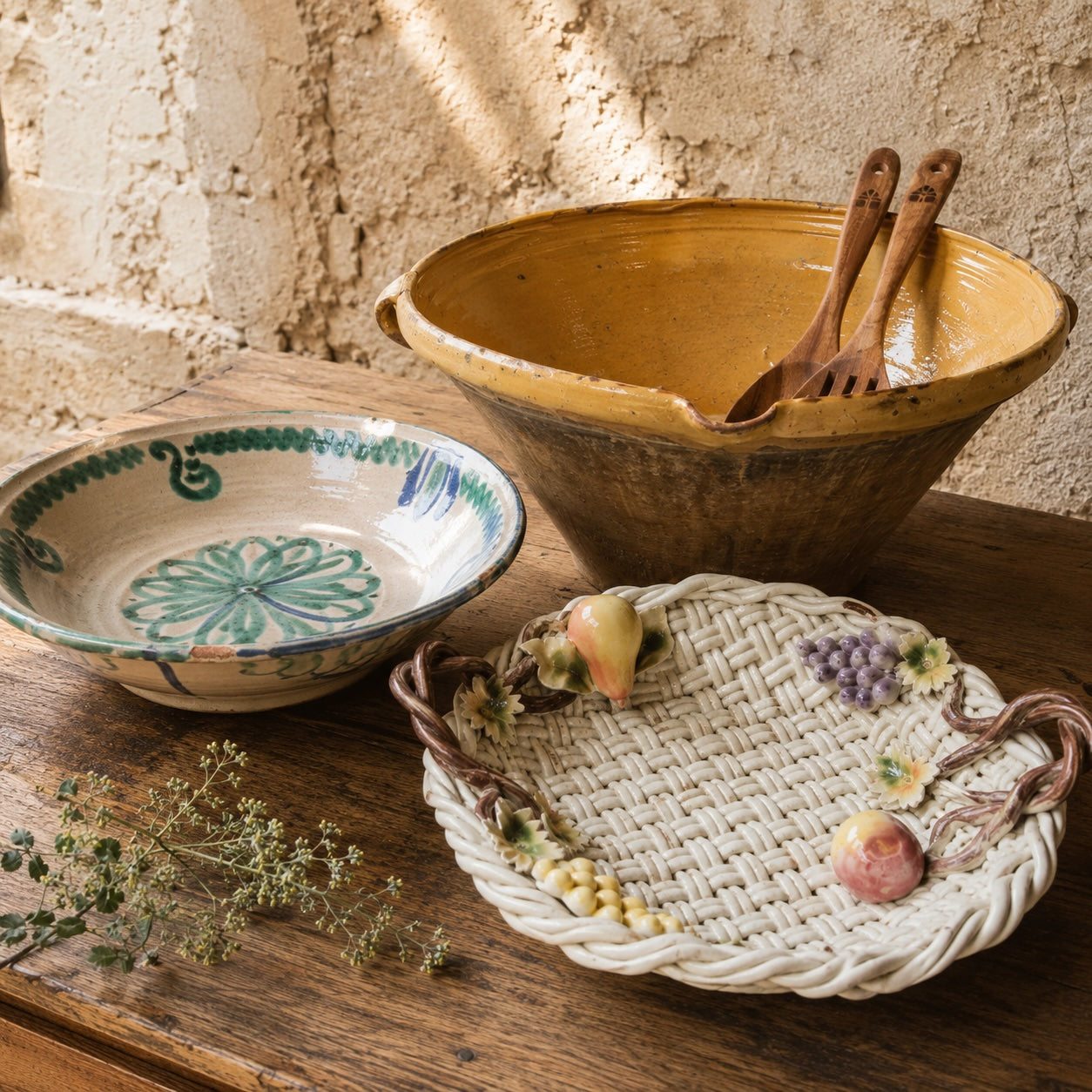 Large ceramic bowls