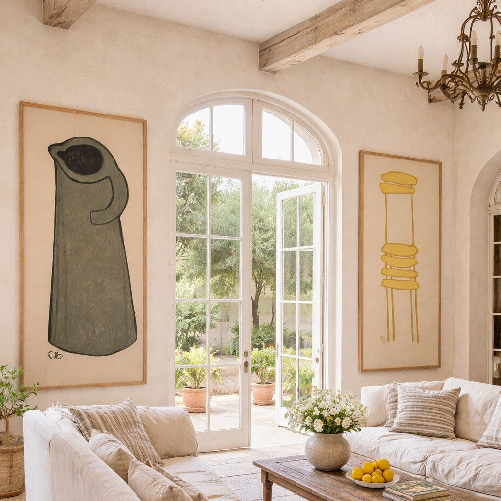 Contemporary French Artwork Paintings